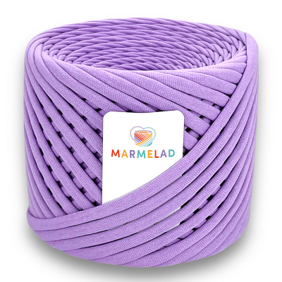 T-shirt yarn 5-7 mm Lilac