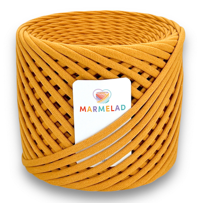 T-shirt yarn 5-7 mm Orange