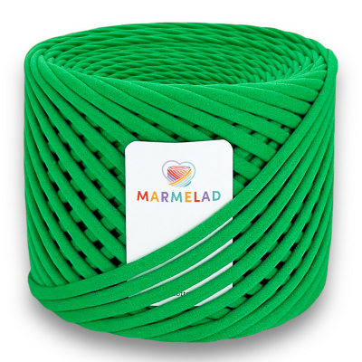 T-shirt yarn 5-7 mm Green Grass