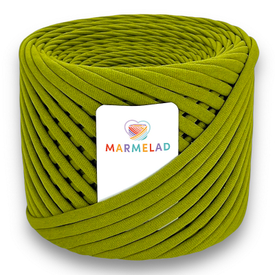 T-shirt yarn 5-7 mm Pistachio