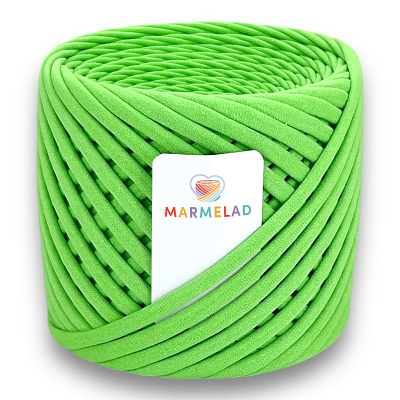T-shirt yarn 5-7 mm Light Green