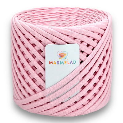 T-shirt yarn 5-7 mm Marshmallow
