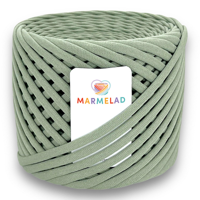 T-shirt yarn 5-7 mm Salvia