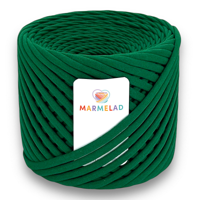 T-shirt yarn 5-7 mm Tropical Green