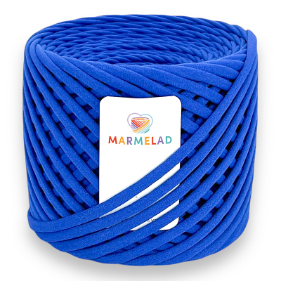 T-shirt yarn 5-7 mm Royal Blue