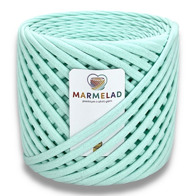 T-shirt yarn 5-7 mm Light Menthol
