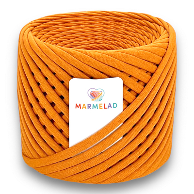 T-shirt yarn 5-7 mm Apricot