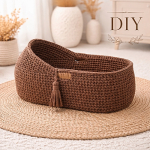 Moses Basket Crochet Kit